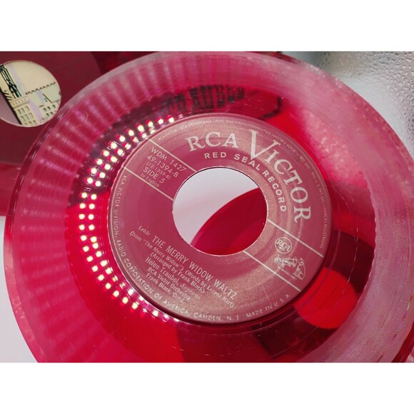 2) Helen Traubel Old Vienna & Sings Wagner (45 RPM) RCA Victor Records Red Seal - Picture 10 of 16